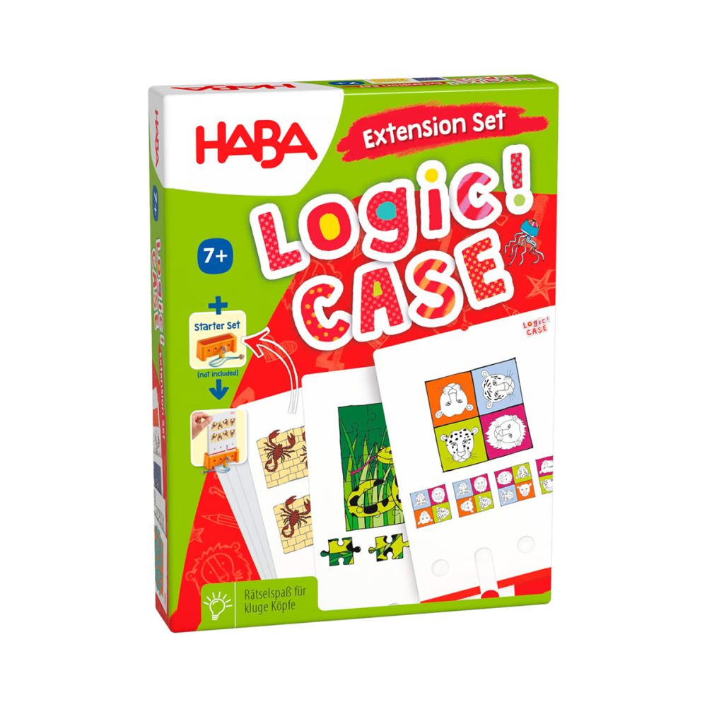 HABA Logic Case Ekstra sæt Farlige dyr 7+