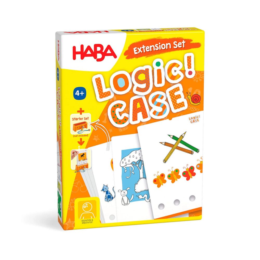 HABA Logic! Case Ekstra sæt Dyr 4+