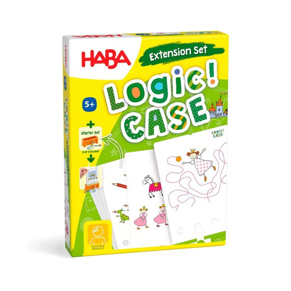 Set Estensioni HABA LogiCASE – Animali, 77 Puzzle Per Bambini Dai 4 Anni