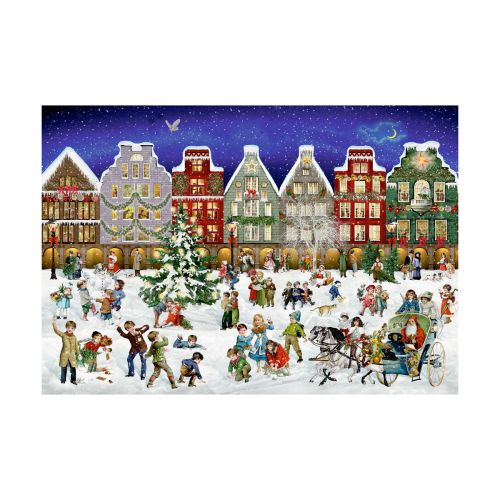 Puslespil Julekalender Vinteraften 1000