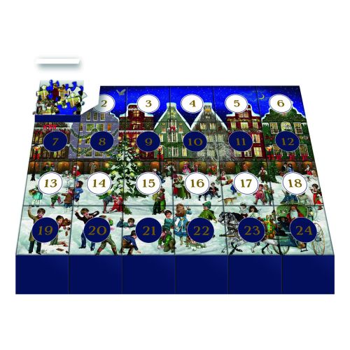 Puslespil Julekalender Vinteraften 1000