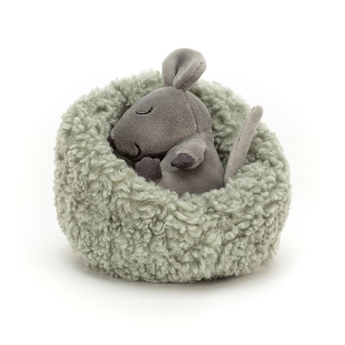 Jellycat Sovende Mus i Rede