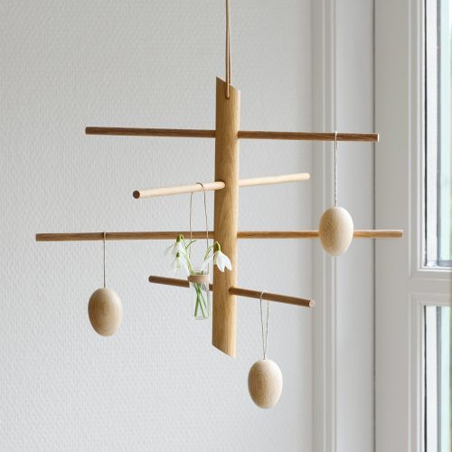Hanging sticks Uro massivt Eg natur