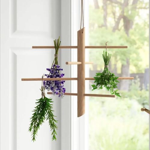 Hanging sticks Uro massivt Eg natur