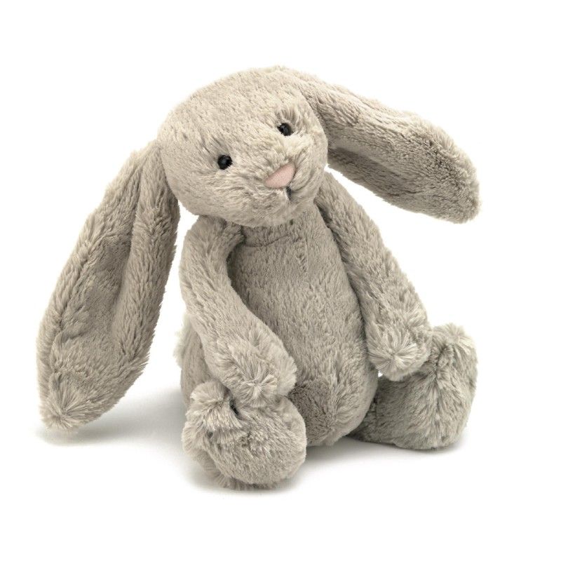 Jellycat kanin beige bamse i mellem 31 cm Olisan.dk