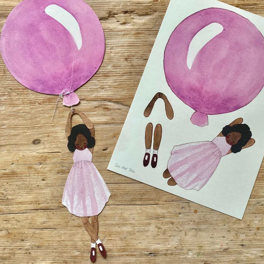 Lilla ballonpige Klippeark 1 stk.