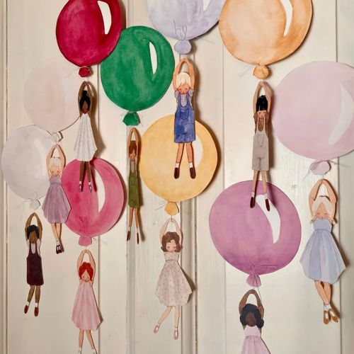 Lilla ballonpige Klippeark 1 stk.