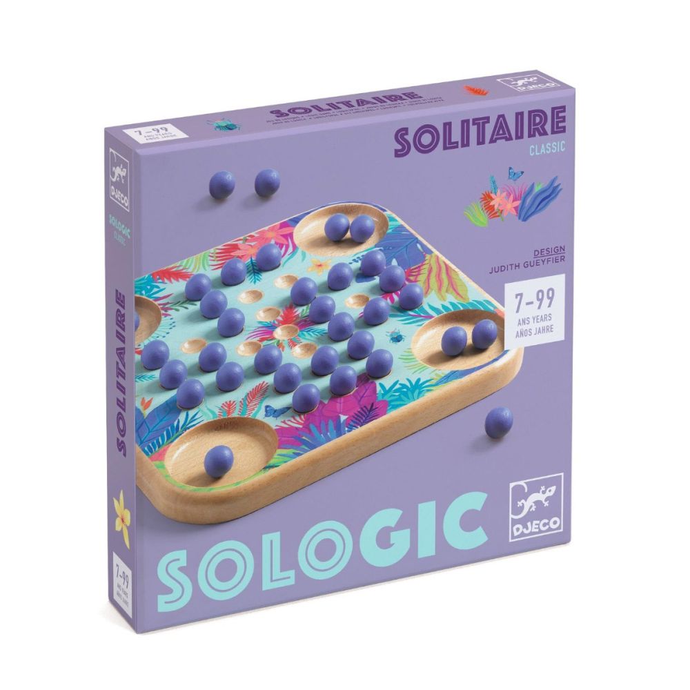 Djeco Spil Sologic Solitaire