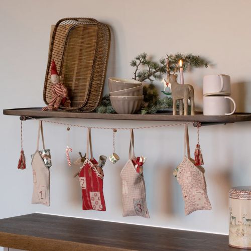 Maileg julekalender advent guirlande Street
