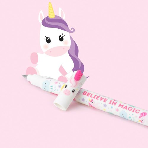 LEGAMI Sletbar gel pen unicorn