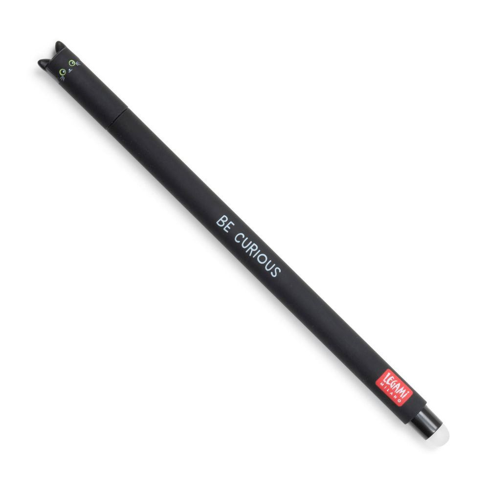 LEGAMI Sletbar gel pen sort kat