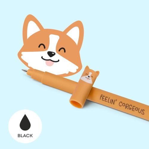 LEGAMI Sletbar gel pen Corgi