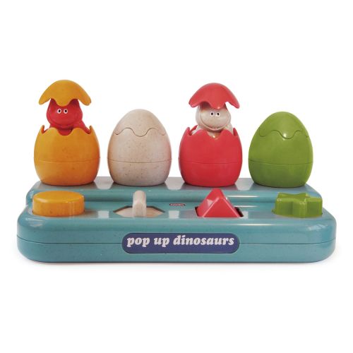 TOLO Babylegetøj Pop up Dinosaurer