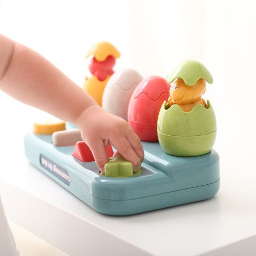 TOLO Babylegetøj Pop up Dinosaurer