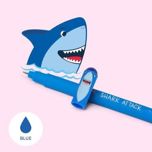 LEGAMI Sletbar gel pen Shark