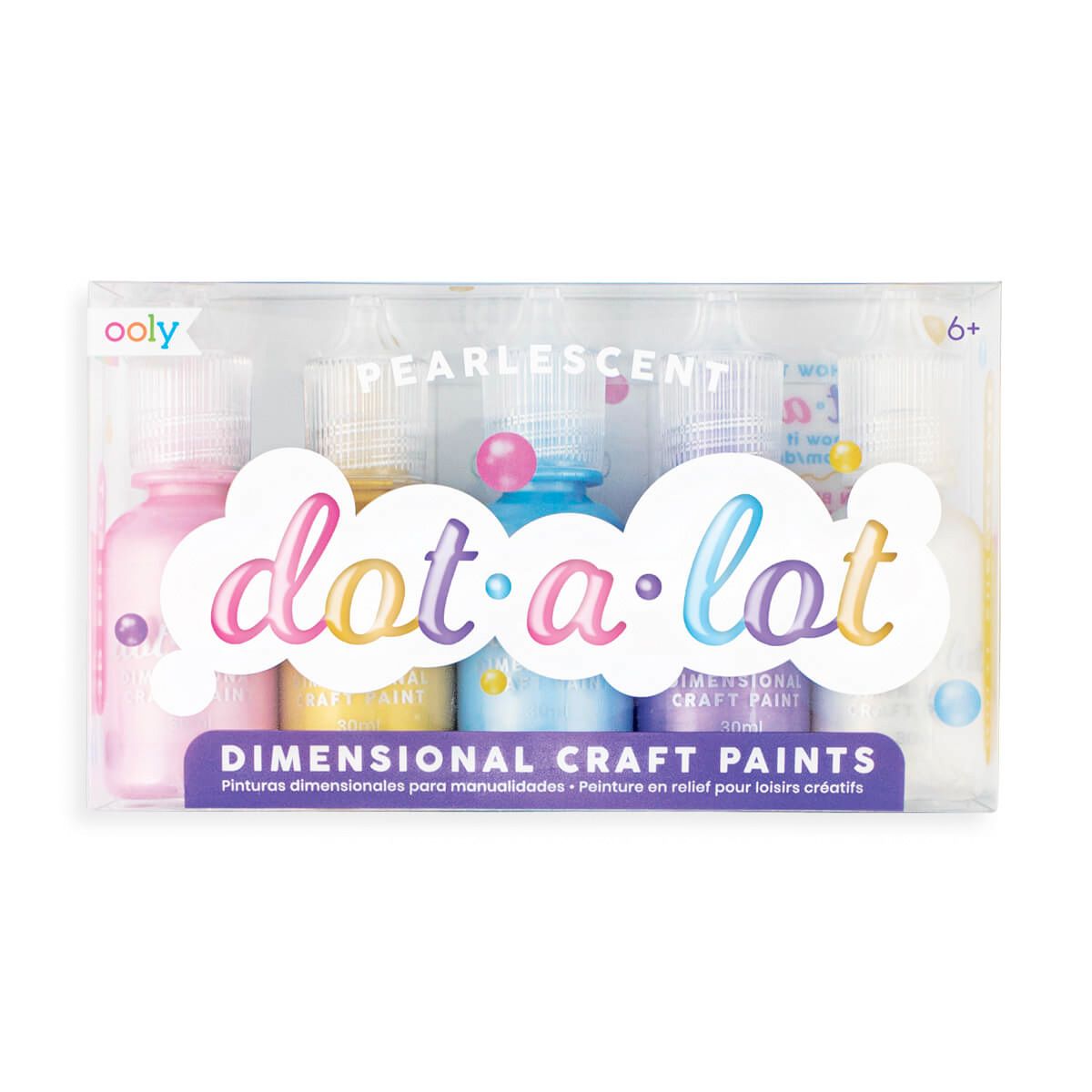 3D maling Dot a lot - Perlemor