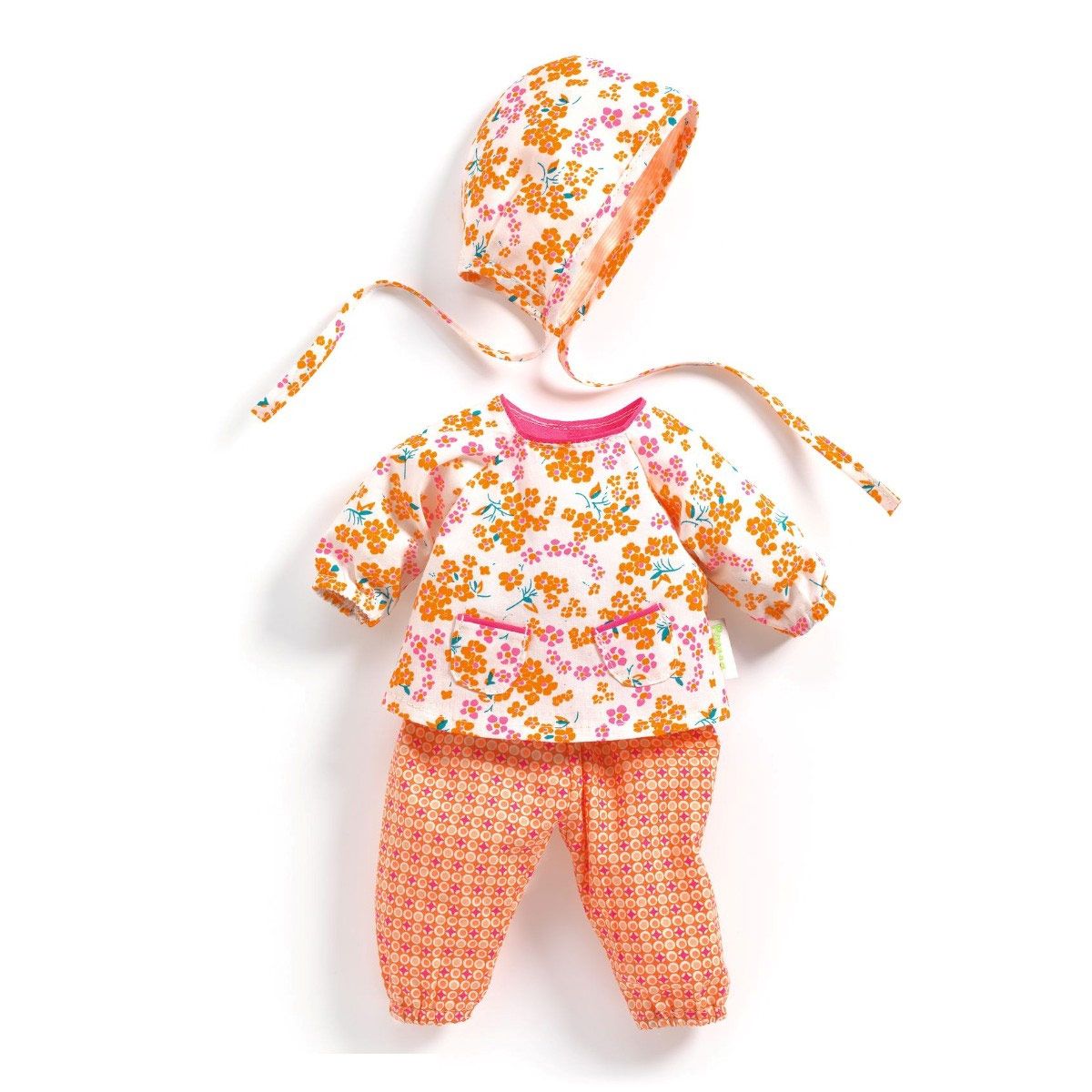 Djeco Pomea Hanako tøjsæt 3 dele 30-34 cm