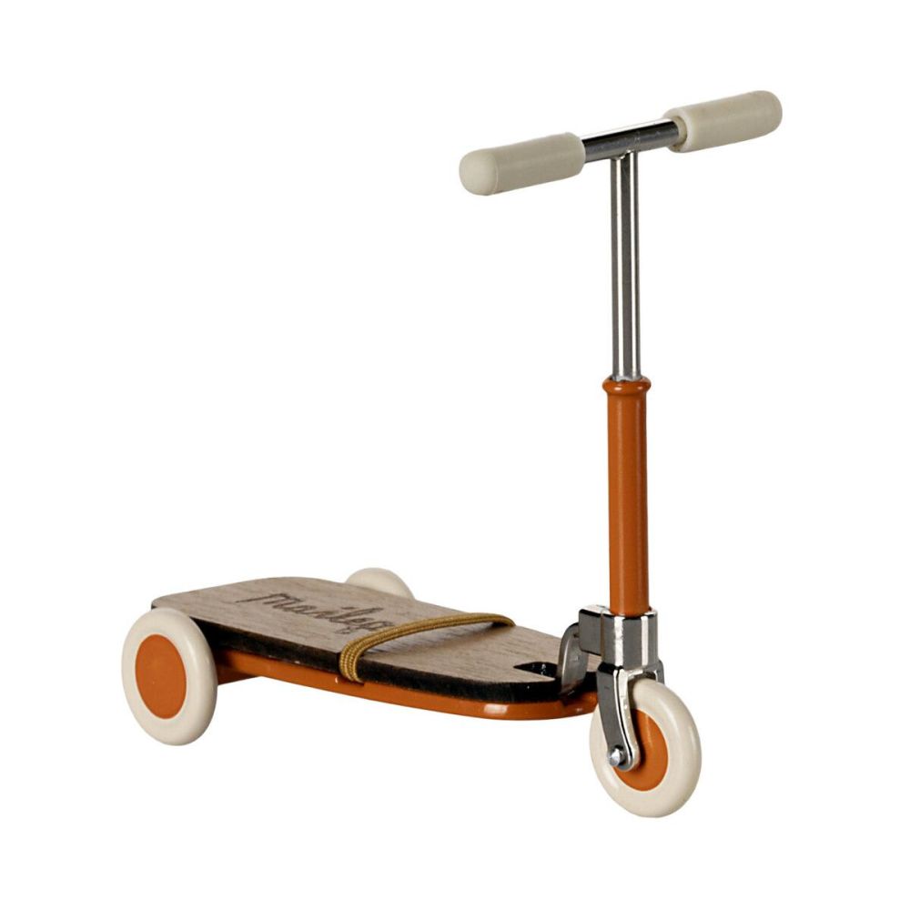 Maileg Løbehjul til Mus - i orange