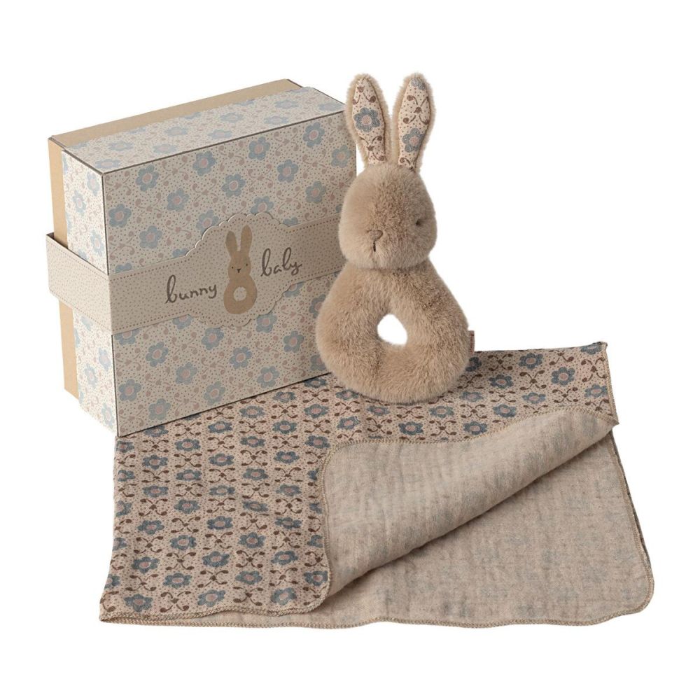 Maileg Ranglesæt Kanin - Beige