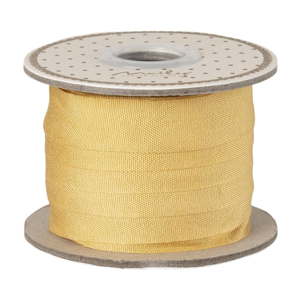 Maileg Gavebånd Gul 13mm x 10 m