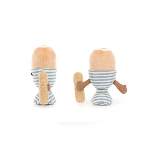 Jellycat Amuseable Blødkogt æg med brød