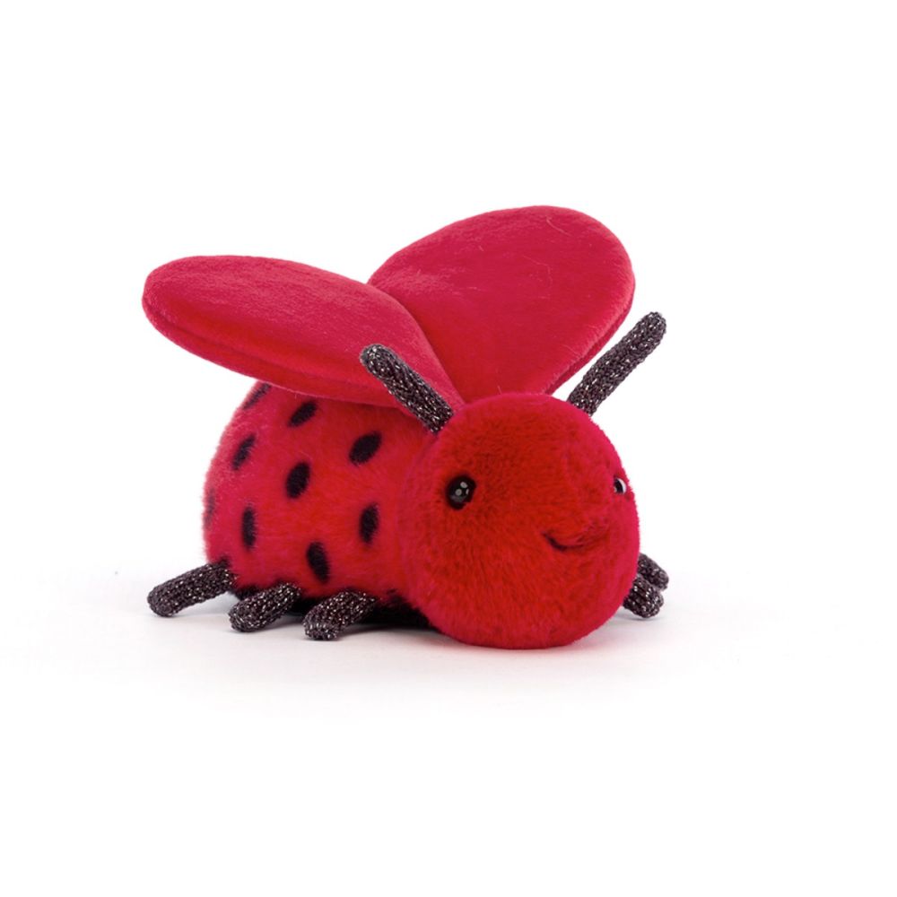 Jellycat Bamse Mariehøne Loulou Love
