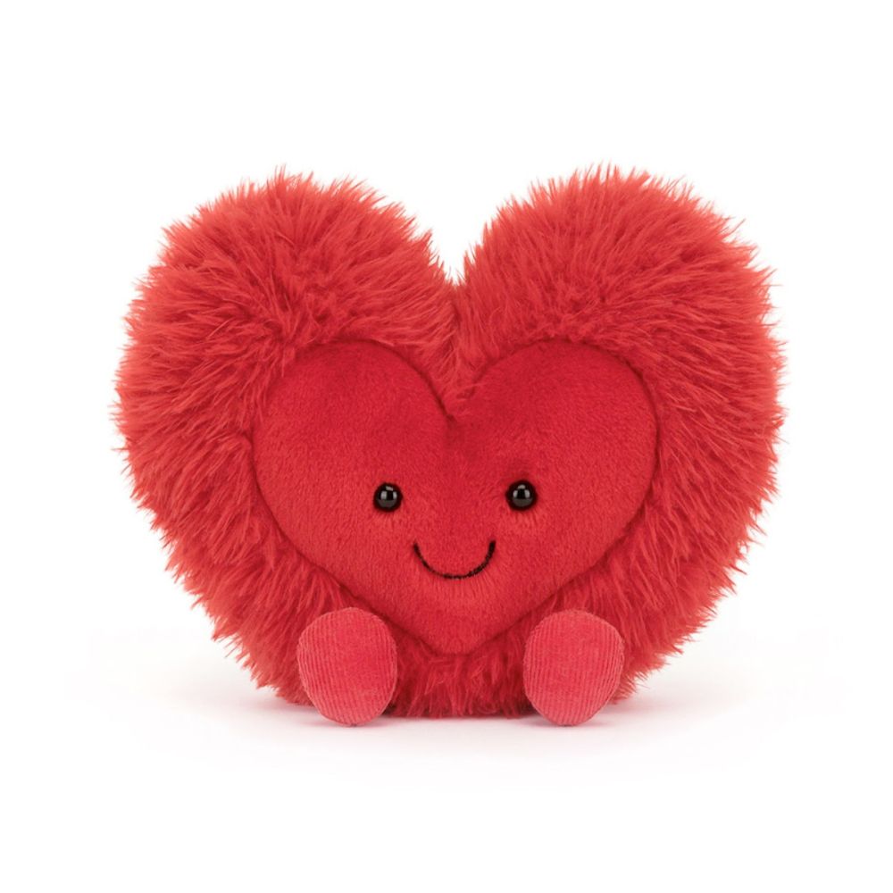 Jellycat Amuseable Beatie Hjerte stort