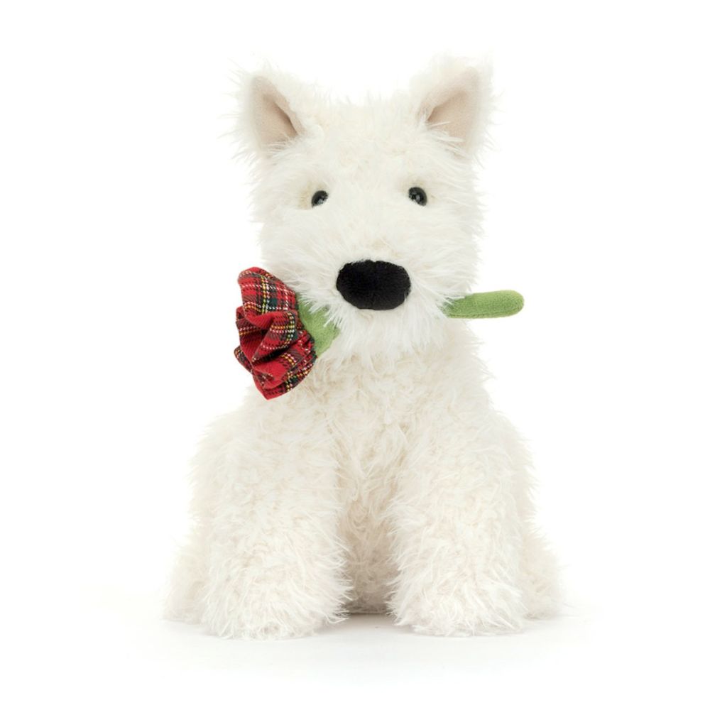 Jellycat Munro Skotsk Terrier 'Love You'