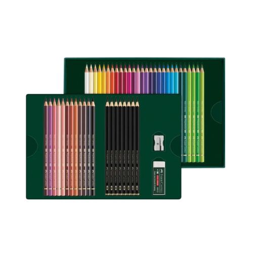 Faber-Castell Polychromos og Pitt Graphite sæt 