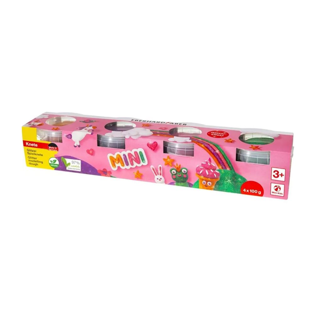 Modellervoks 4 stk. glimmer Vegansk