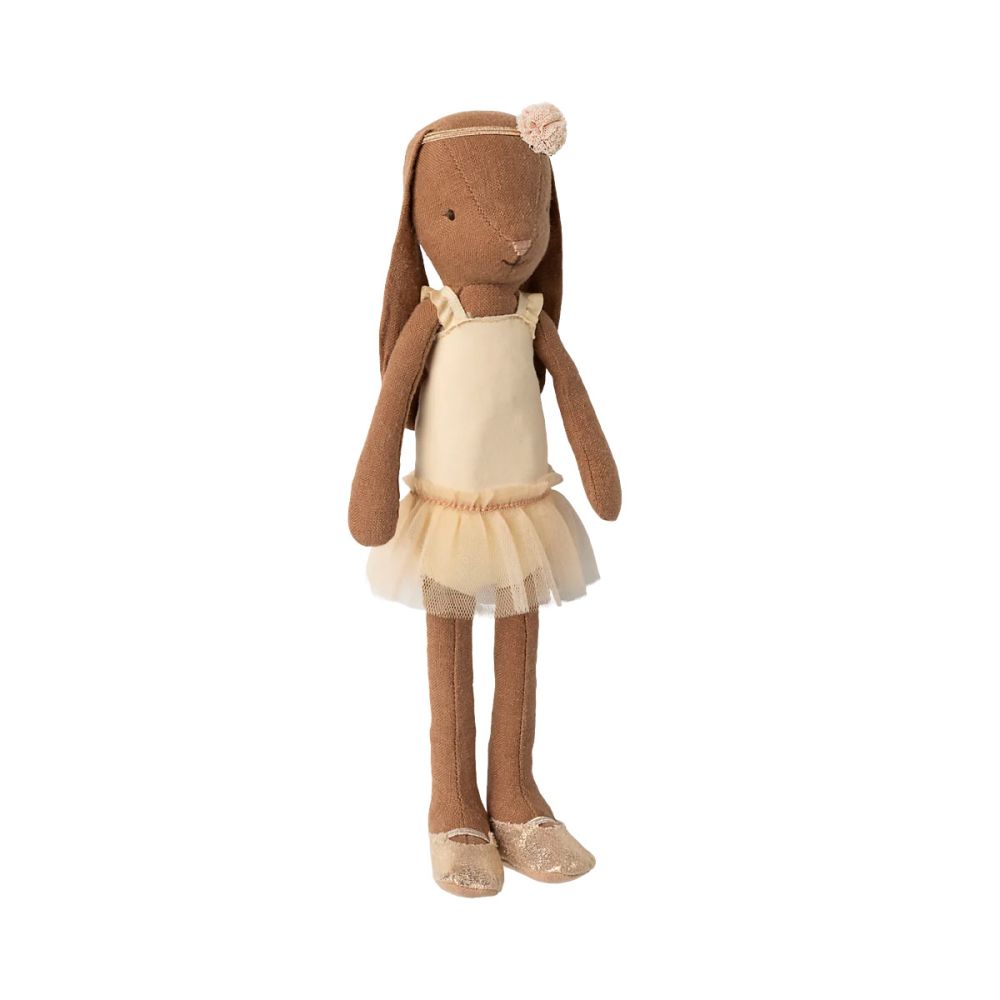 Maileg Kanin Brun Size 2 - Balletdragt creme
