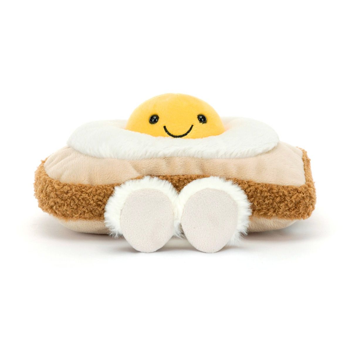 Jellycat Amuseable æg på toast 16 cm Egglantine