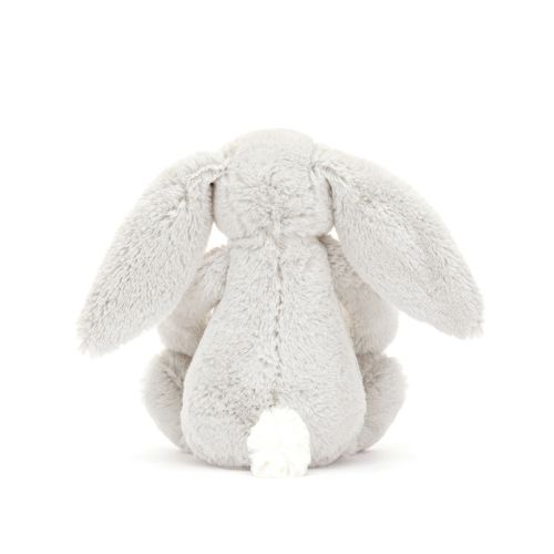Jellycat Bashful kanin Silver 'Bloom' 18cm