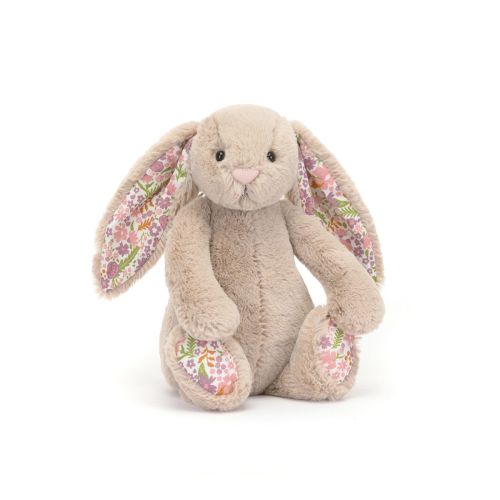 Jellycat Bashful kanin Beige 'Petal' 18cm