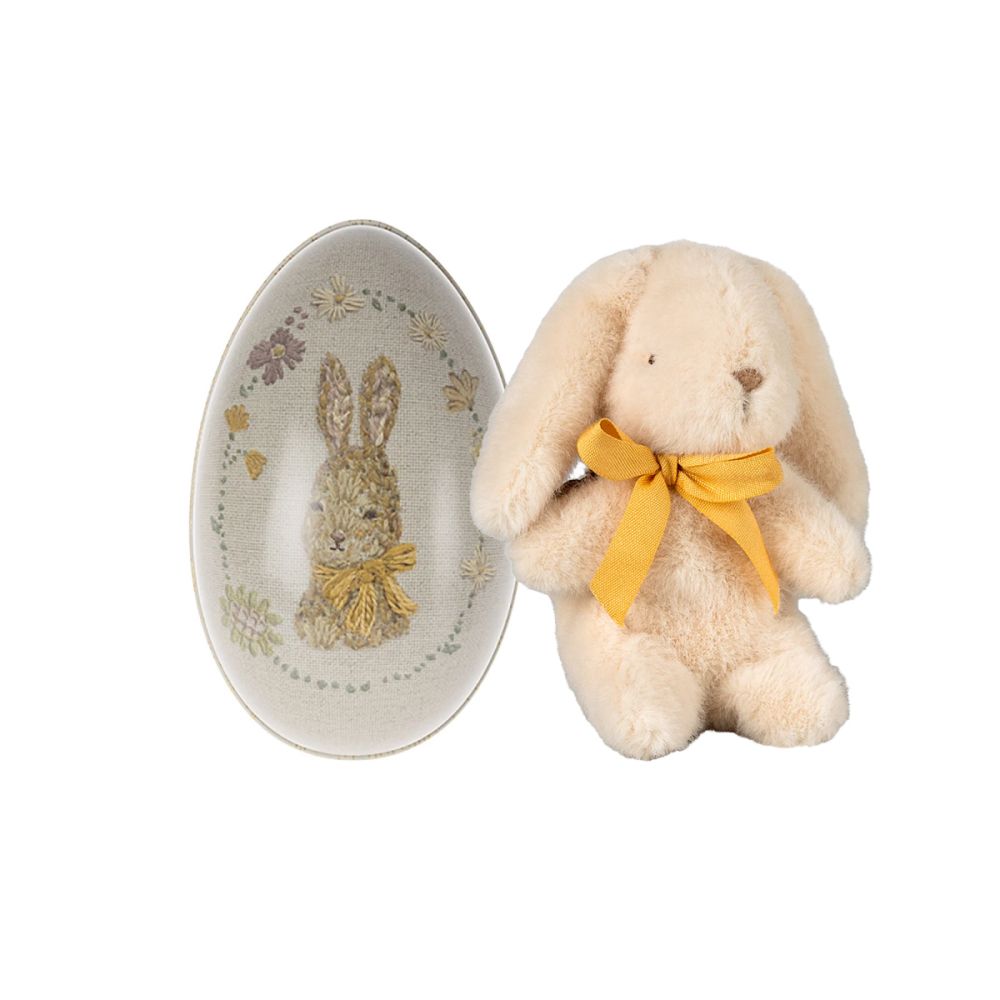Maileg Pakketilbud Bunny i påskeæg - Gul