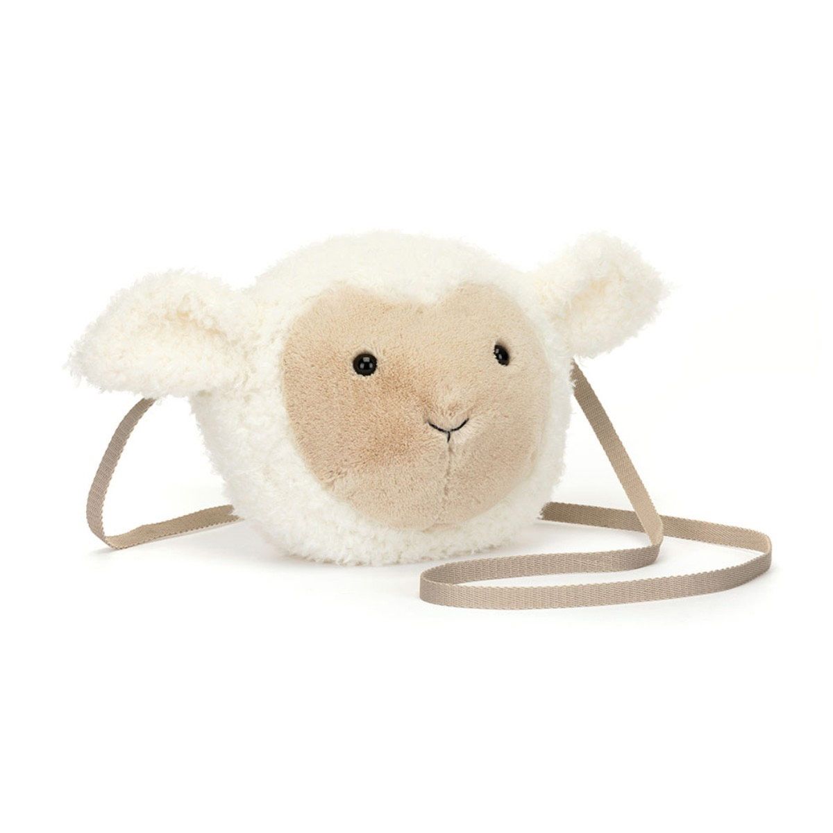 Jellycat Skuldertaske Lam