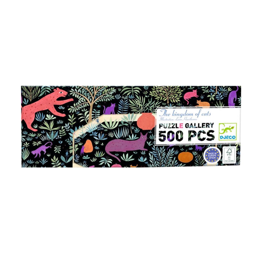Djeco Puslespil 500 Kattenes rige