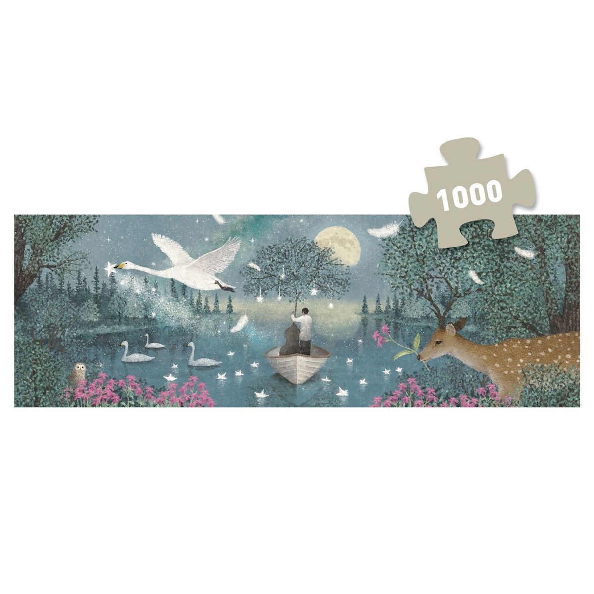 Djeco Puslespil 1000 Hymn to the Moon