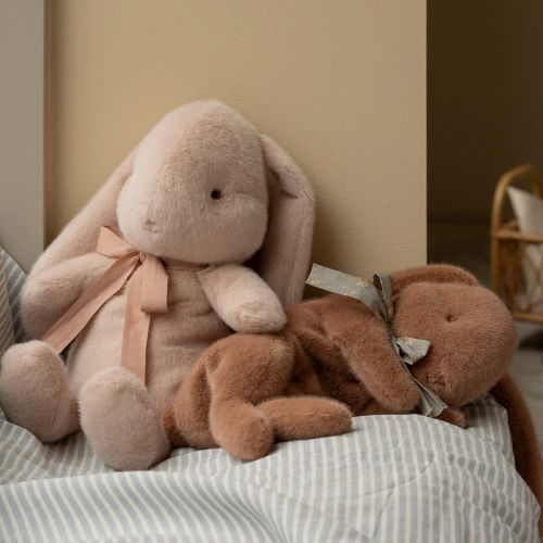Maileg Sovende Bunny Plys - Varm brun