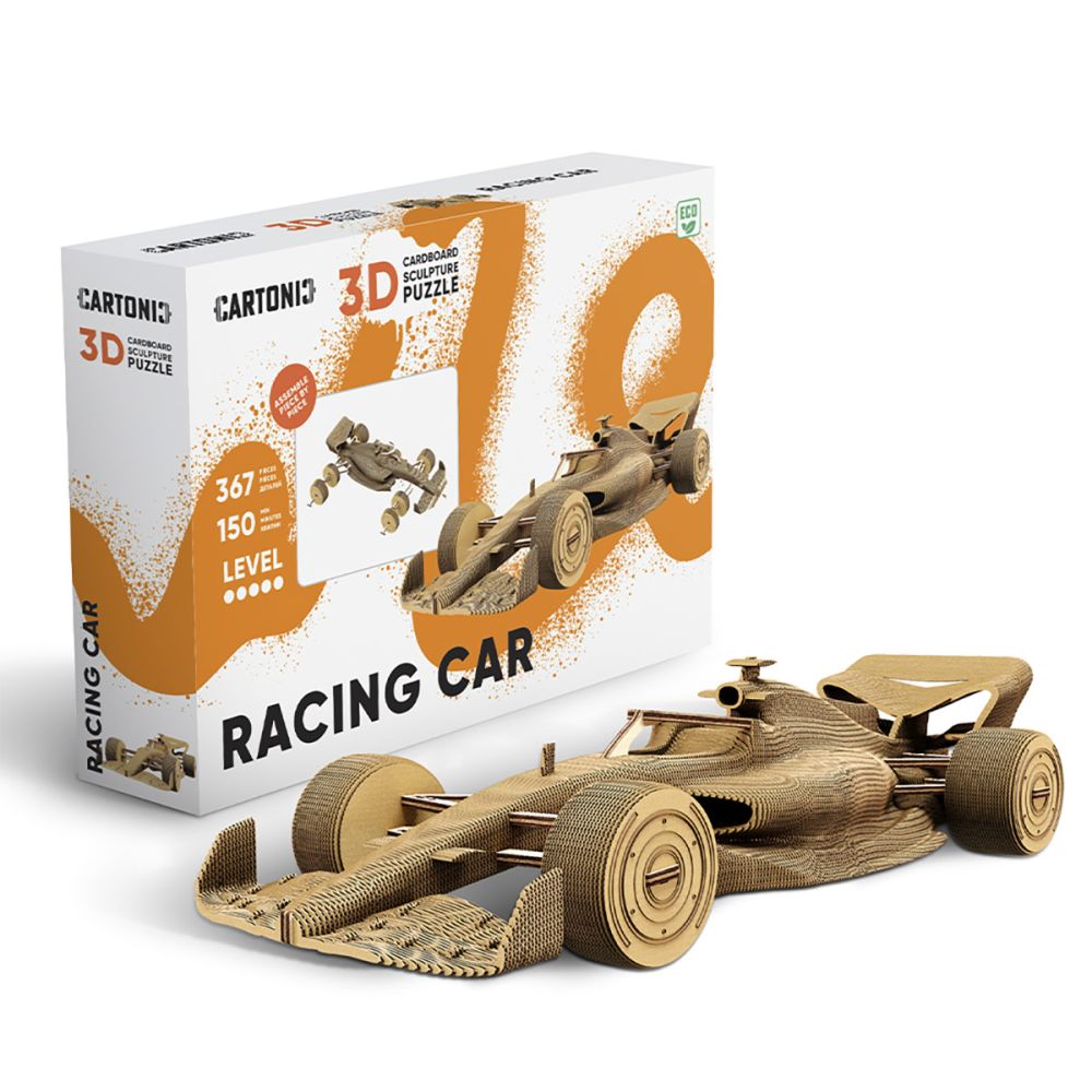 Cartonic 3D Puslespil Racing Car 14-99 år