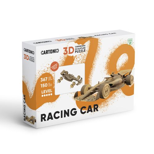 Cartonic 3D Puslespil Racing Car 14-99 år