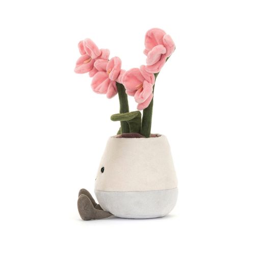 Jellycat Bamse Amuseables Pink Orkidé