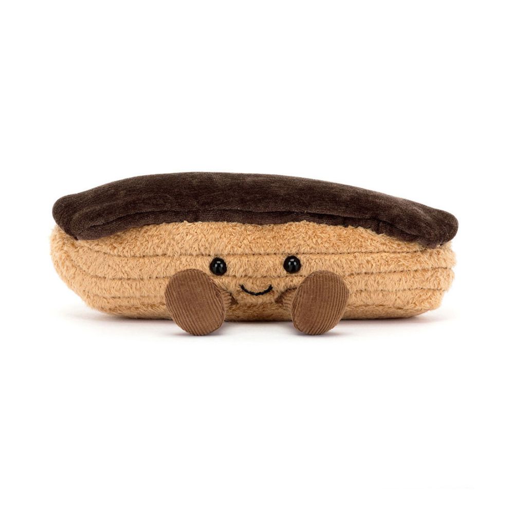 Jellycat Bamse Amuseables Étienne Éclair Vandbakkelse
