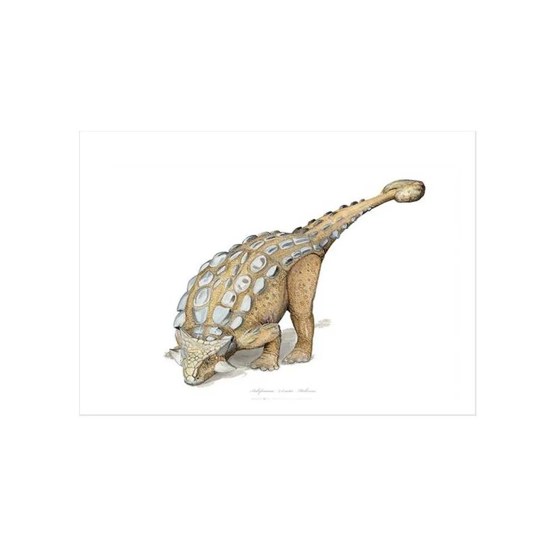 Ankylosaurus Kunstprint A3
