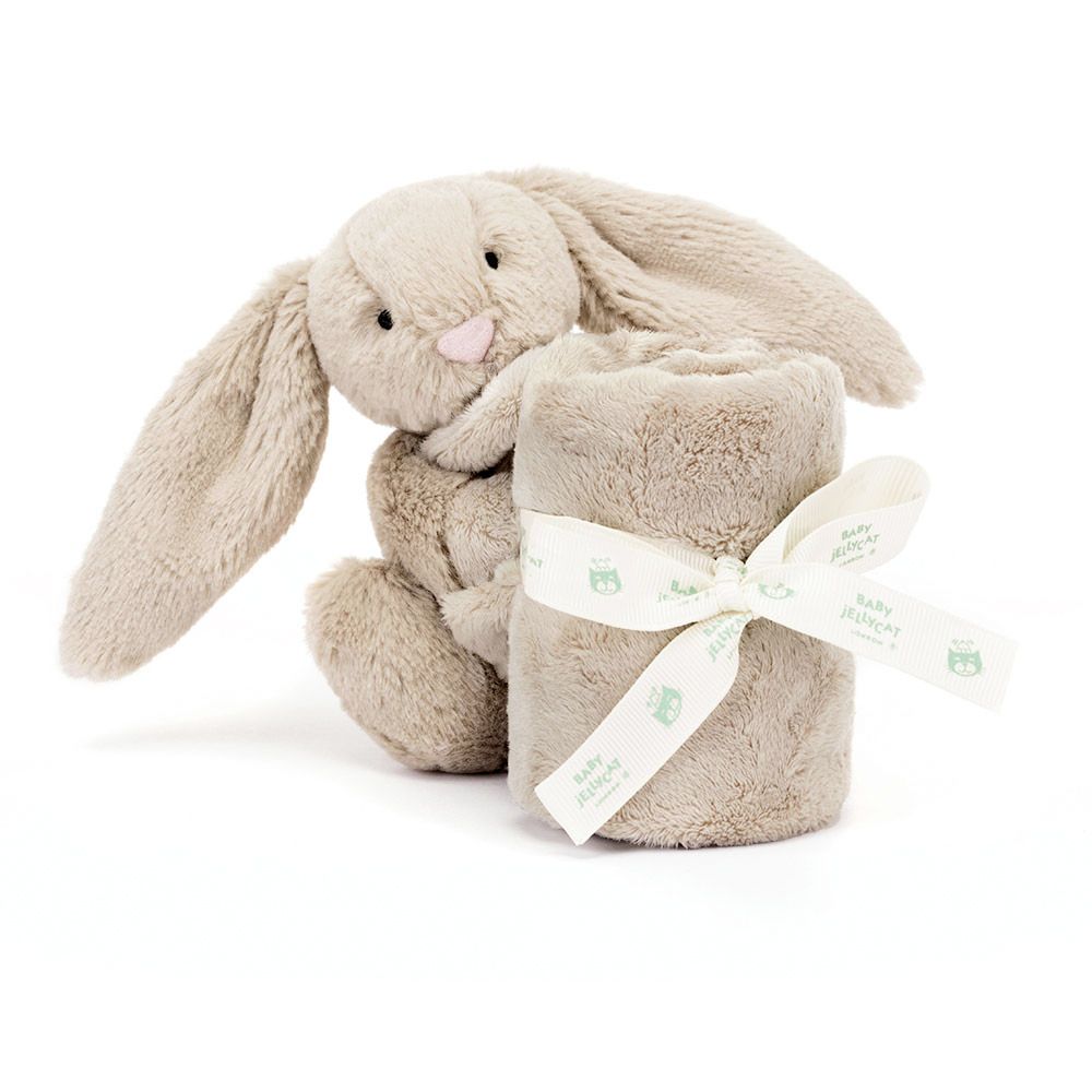 Light Beige kanin nusseklud fra Jellycat baby