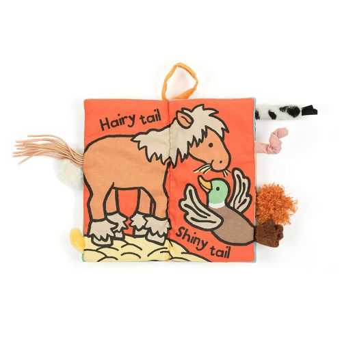 Jellycat Aktivitetsbog med haler, Bondegård