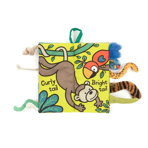 Jellycat Aktivitetsbog med haler, Jungle