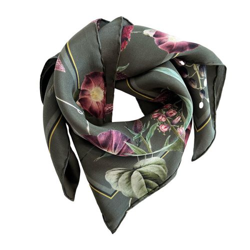 Silketørklæde JL Blossom Garden 50 x 50