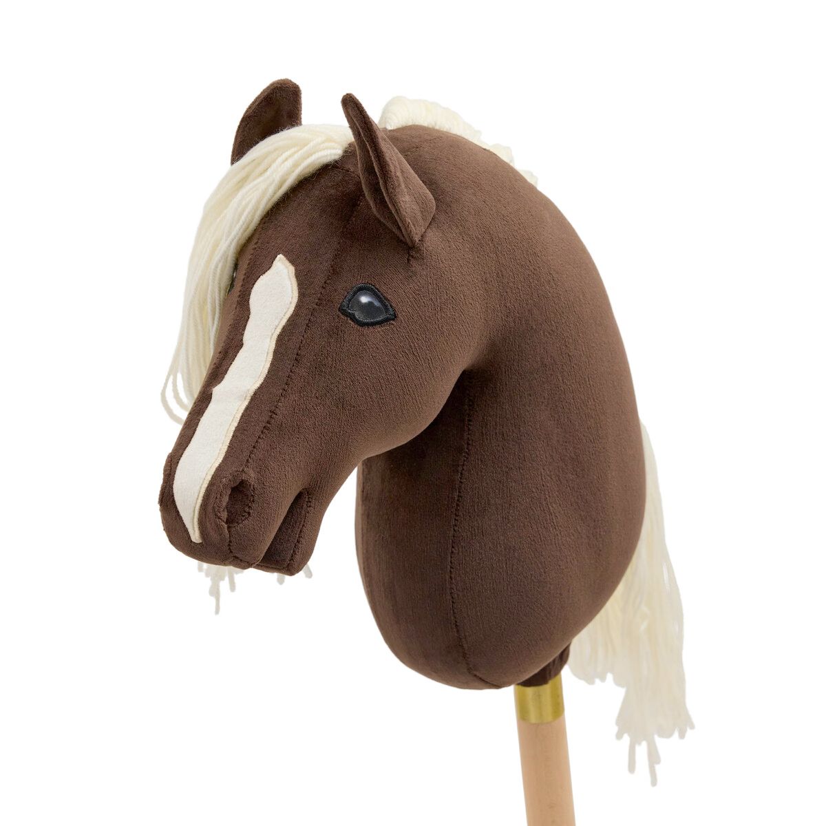 Kæphest Luca fra Cheval Roi i brun med hvid manke 