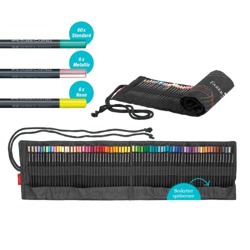 Faber-Castell farveblyanter 72 Black Edition